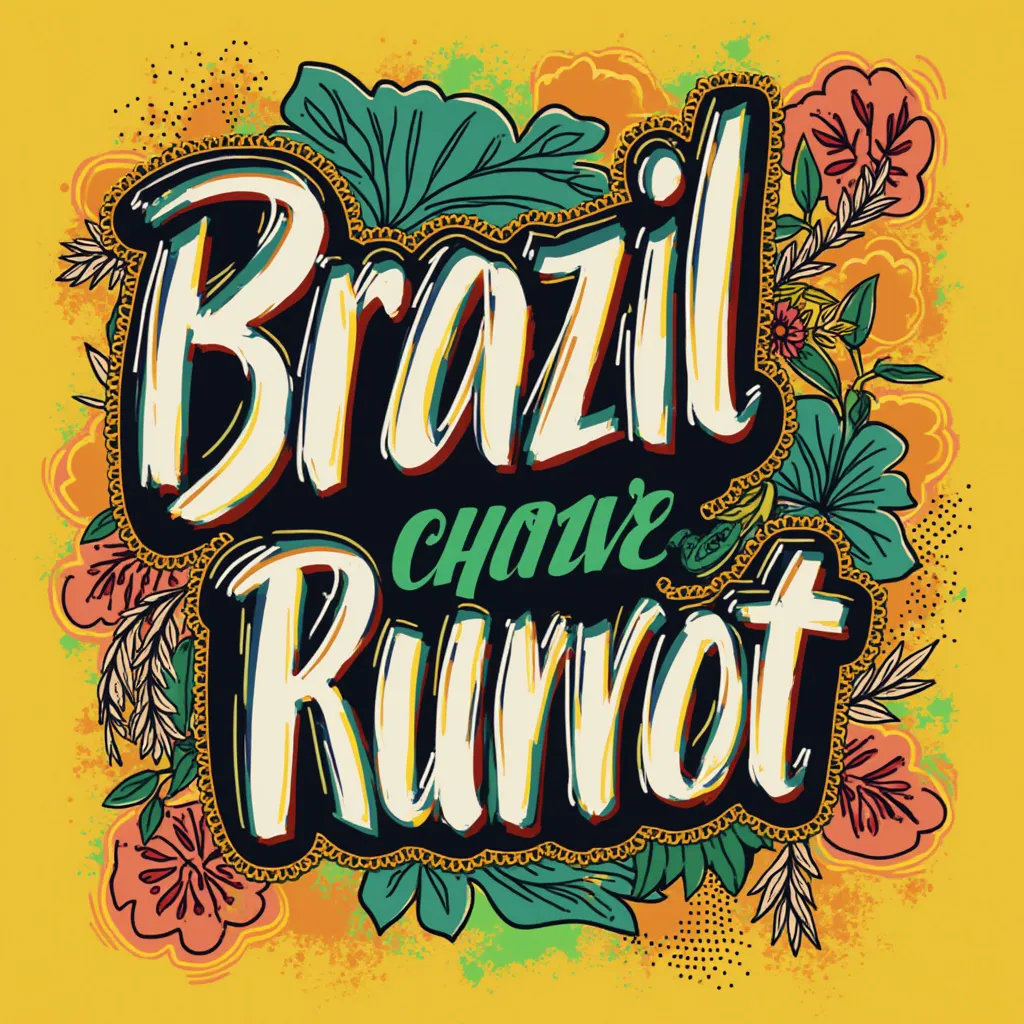 Projeto de design gráfico vibrante